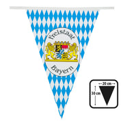 Op deze afbeelding zie je een Decoratie, van het merk Boland. Vlaggenlijn Freistaat Bayern Oktoberfest