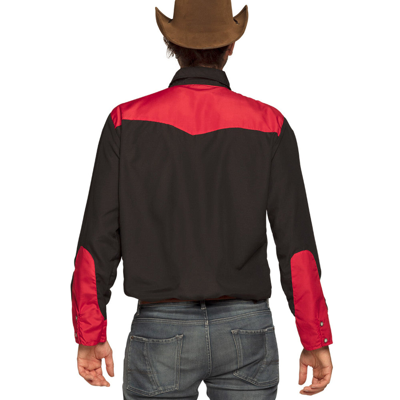 Op deze afbeelding zie je een Kostuums, van het merk Boland. Western Buddy Overhemd Man