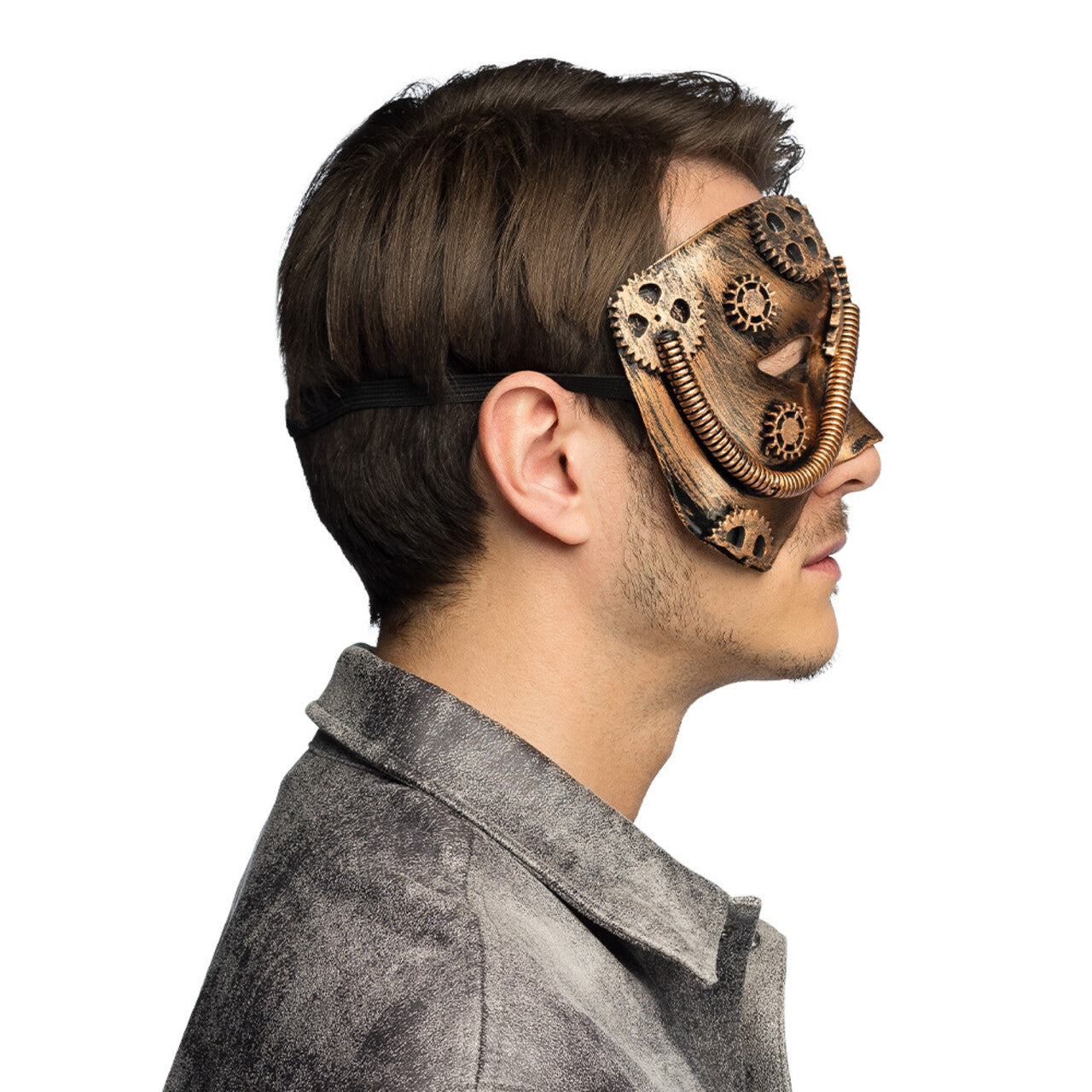 Op deze afbeelding zie je een Accessoires, van het merk Boland. Operapunk Futuristisch Halfmasker