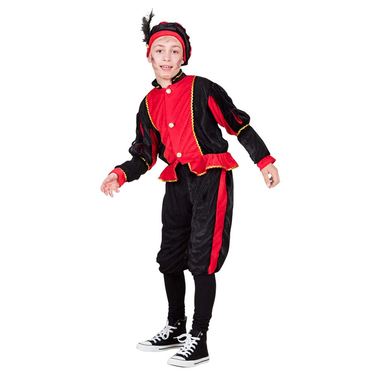 Op deze afbeelding zie je een Kostuums, van het merk Boland. Eigenwijze Piet Kind Kostuum