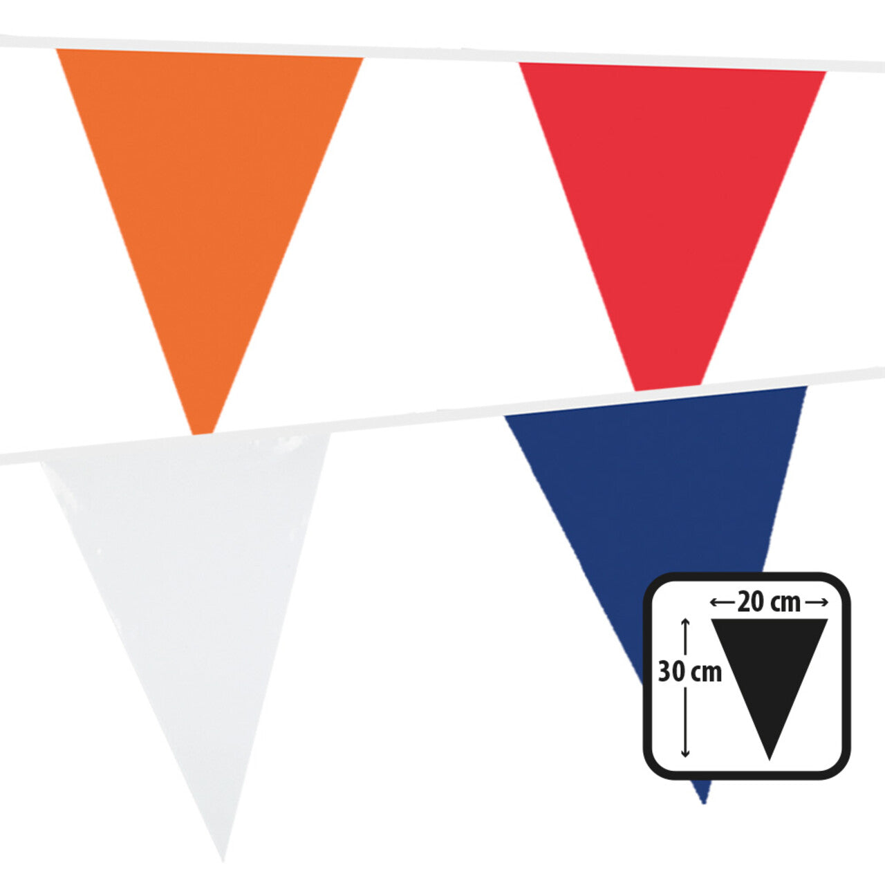 Op deze afbeelding zie je een Decoratie, van het merk Boland. Hollandse Glorie Vlaggenlijn 10 Meter