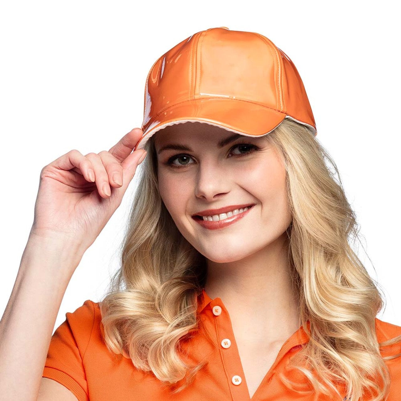 Op deze afbeelding zie je een Accessoires, van het merk Boland. Glimmende Oranje Pet