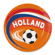 Op deze afbeelding zie je een Decoratie, van het merk Boland. Hollandse Feestbordjes Set Van 8