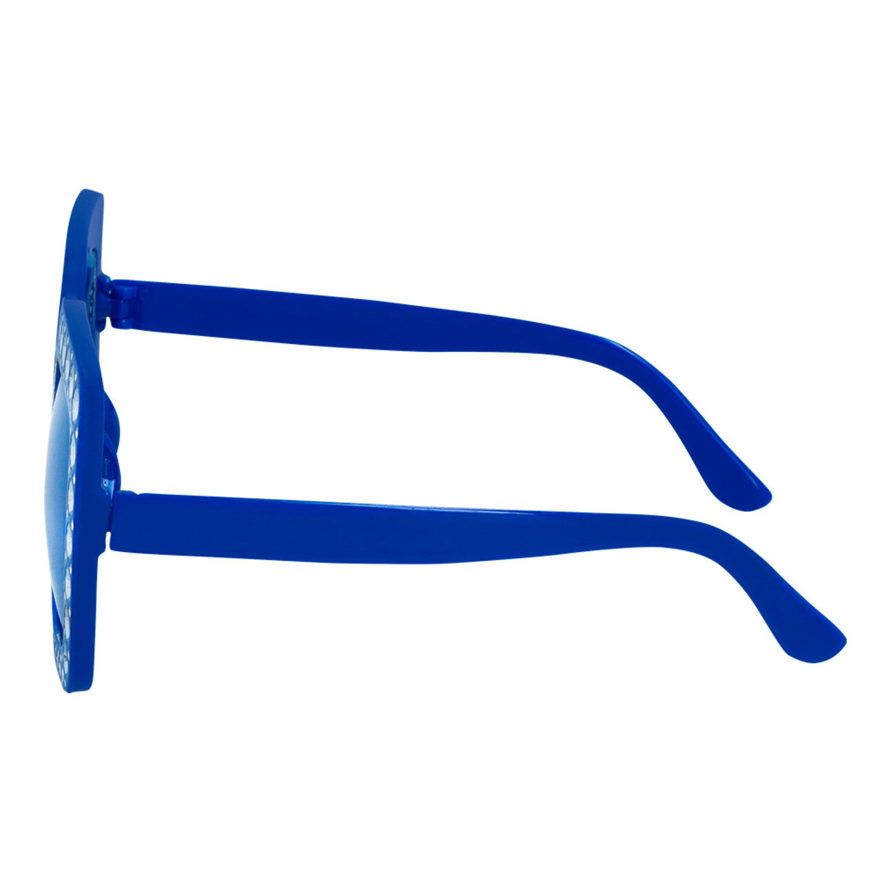 Op deze afbeelding zie je een Accessoires, van het merk Boland. Partybril Bling Bling Blauw