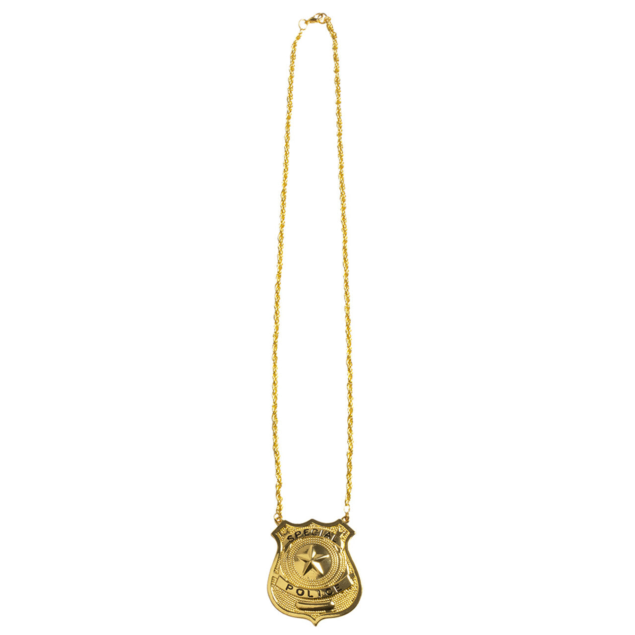 Op deze afbeelding zie je een Accessoires, van het merk Boland. Special Force Batch Ketting Goud