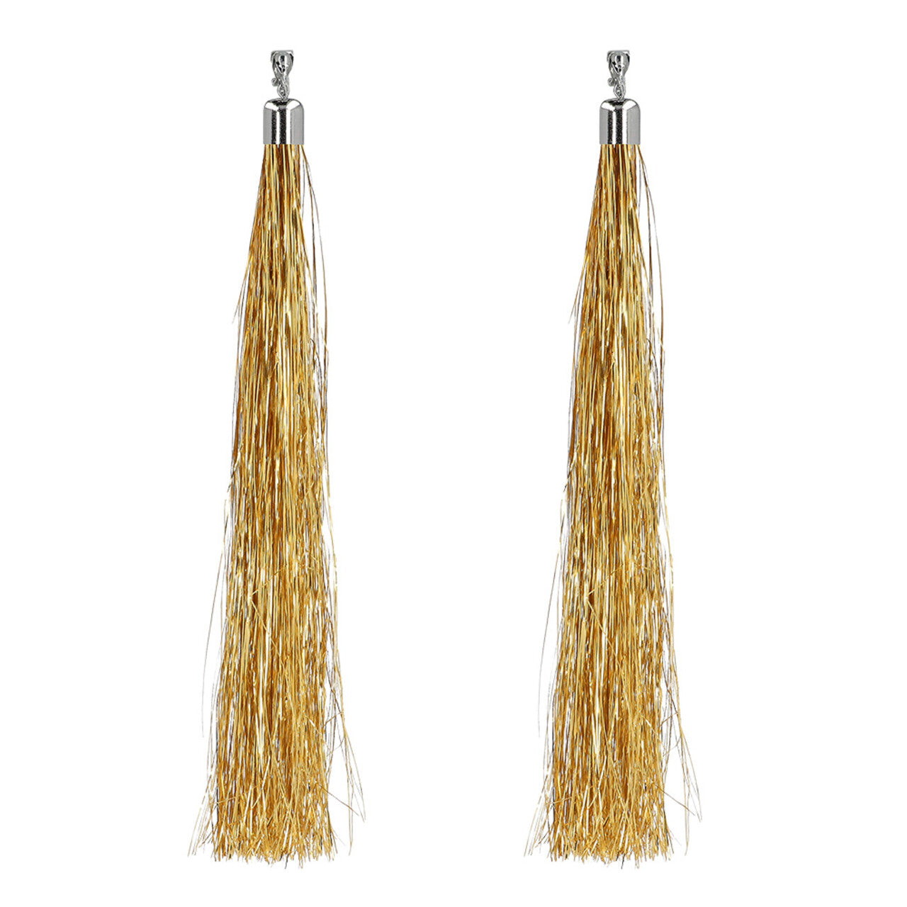 Op deze afbeelding zie je een Accessoires, van het merk Boland. Disco Flapper Oorbellen Festival Goud