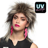Paar Oorbellen Flash Neonroze Uv