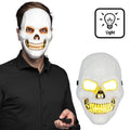Masker Met Licht Grijnzend Schedel