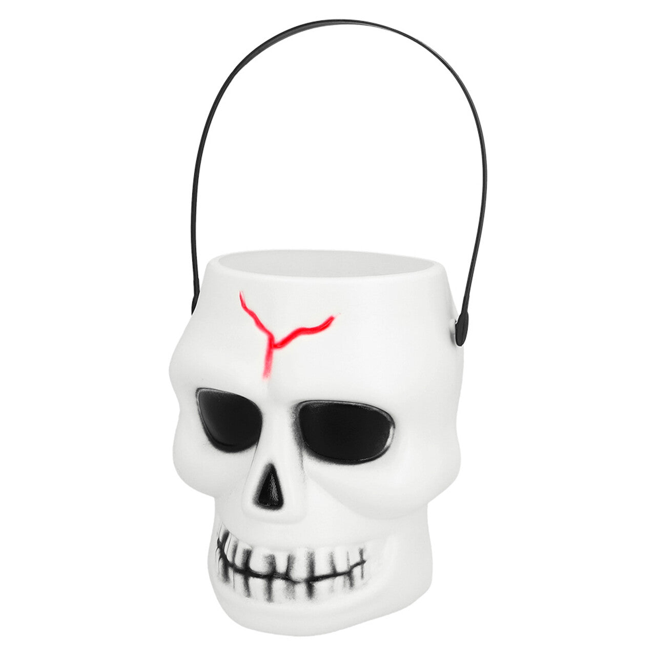 Op deze afbeelding zie je een Accessoires, van het merk Boland. Emmer Doodshoofd Trick Or Treat
