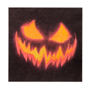 Op deze afbeelding zie je een Decoratie, van het merk Boland. Servetten Creepy Pumpkin 20 Stuks