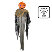 Op deze afbeelding zie je een Decoratie, van het merk Boland. Hangdecoratie Evil Mr Pumpkinhead