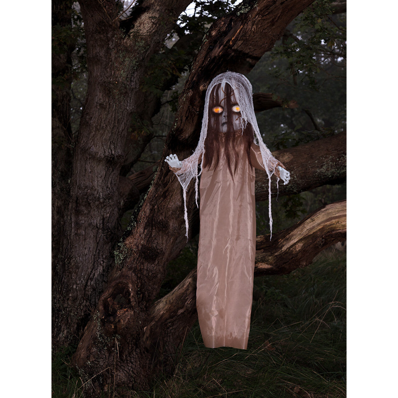 Op deze afbeelding zie je een Decoratie, van het merk Boland. Hangdecoratie Creepy Kind Spook