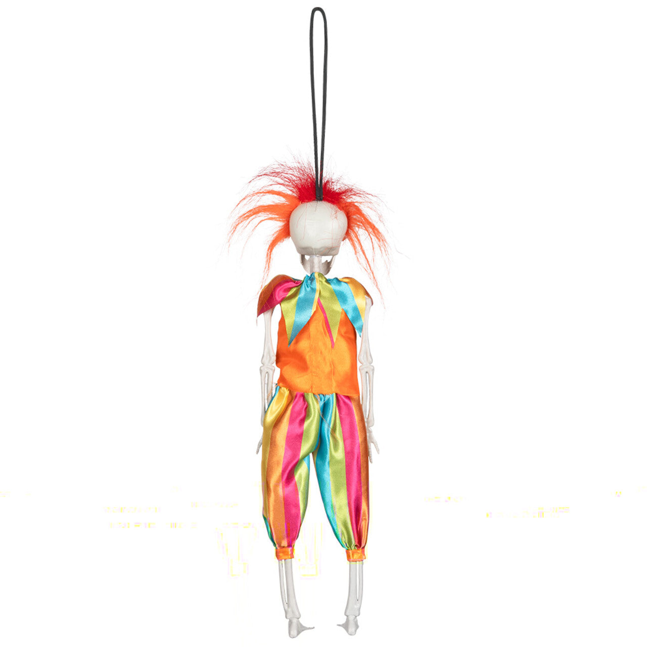 Op deze afbeelding zie je een Decoratie, van het merk Boland. Hangdecoratie Skelet Circus Clown