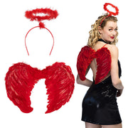 Op deze afbeelding zie je een Accessoires, van het merk Boland. Vuurrode Engel Set