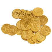 Op deze afbeelding zie je een Accessoires, van het merk Boland. Set 24 Piraten Munten Goud