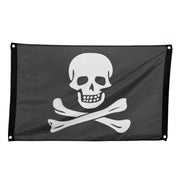 Op deze afbeelding zie je een Decoratie, van het merk Boland. Zwarte Vlag Piraten Classic (60 X 90 Cm)