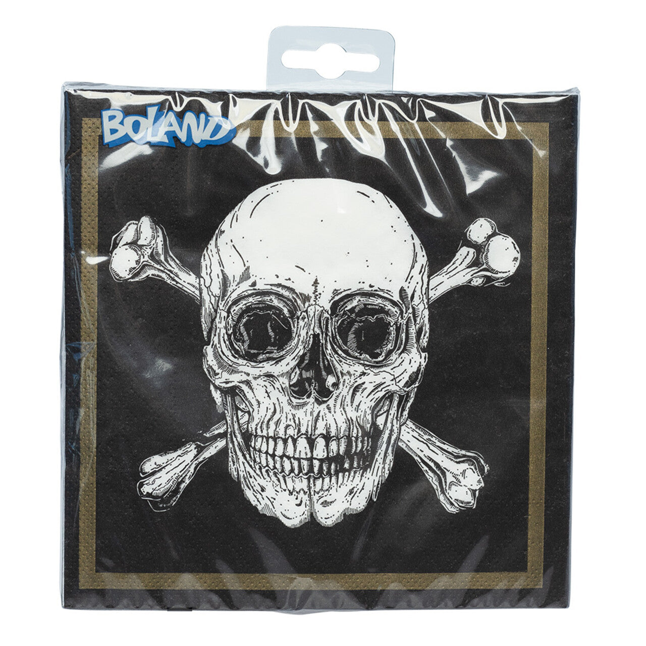 Op deze afbeelding zie je een Decoratie, van het merk Boland. Piraten Party Servetten 20 Stuks
