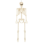 Op deze afbeelding zie je een Decoratie, van het merk Boland. Hangdecoratie Skelet Skinny Wit