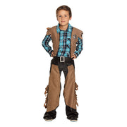 Op deze afbeelding zie je een Kostuums, van het merk Boland. Cowboy Dappere Dustin Jongen Kostuum