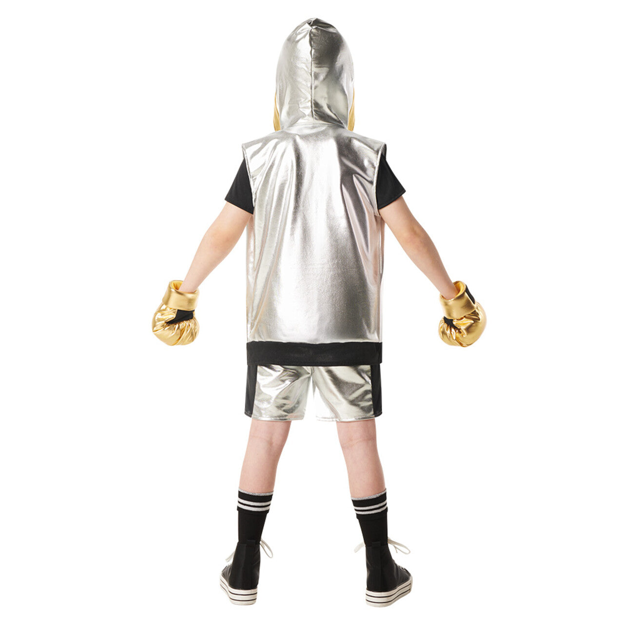 Op deze afbeelding zie je een Kostuums, van het merk Boland. Boxing Legend Champ Kind Kostuum