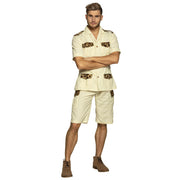 Op deze afbeelding zie je een Kostuums, van het merk Boland. Safariman Freek Wild Van Wild Kostuum