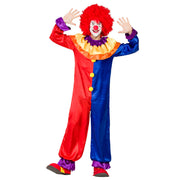 Op deze afbeelding zie je een Kostuums, van het merk Boland. Clown Zippy Zeppy Man Kostuum