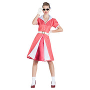Op deze afbeelding zie je een Kostuums, van het merk Boland. Fifties Classy Barbara Vrouw Kostuum