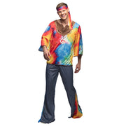 Op deze afbeelding zie je een Kostuums, van het merk Boland. Hippie Chillende Charlie Man Kostuum