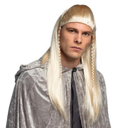 Op deze afbeelding zie je een Accessoires, van het merk Boland. Pruik Elf Lucolas Blond