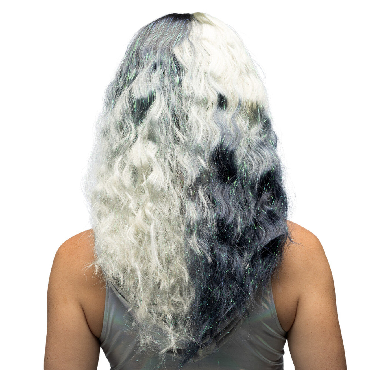 Op deze afbeelding zie je een Accessoires, van het merk Boland. Pruik Fantasia Galaxy