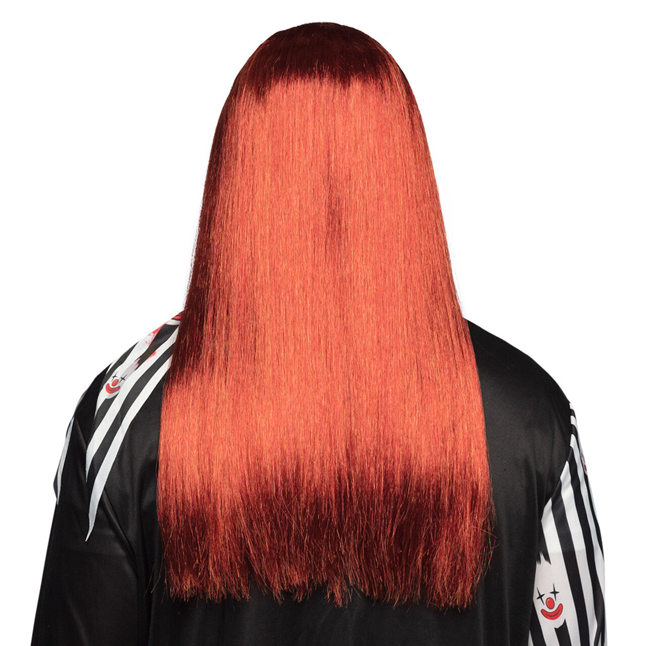 Op deze afbeelding zie je een Accessoires, van het merk Boland. Pruik Killer Clown Rood