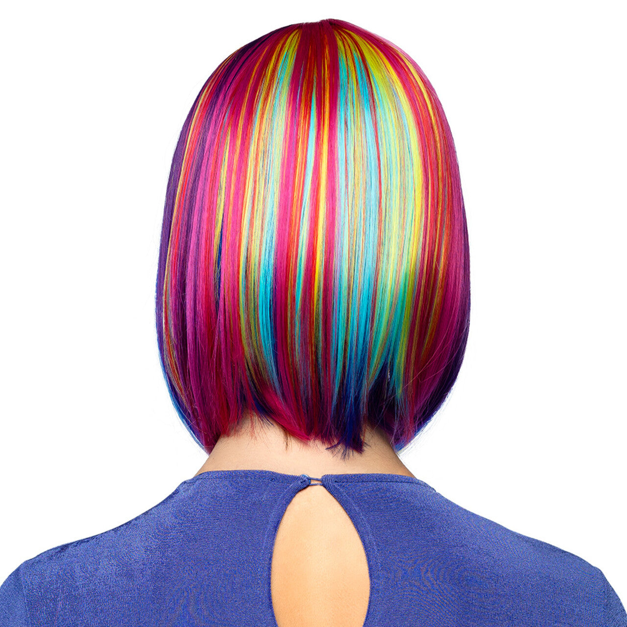 Op deze afbeelding zie je een Accessoires, van het merk Boland. Pruik Colour Rebel