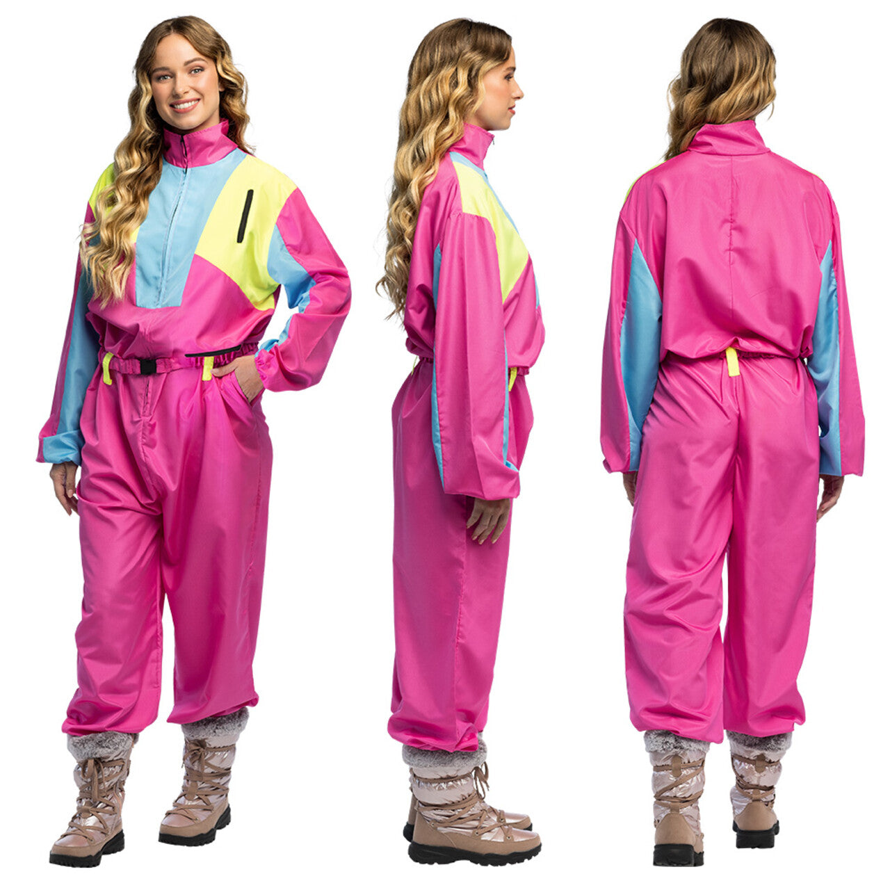 Op deze afbeelding zie je een Kostuums, van het merk Boland. Skipak Snow Glow Babe (S) Vrouw Kostuum