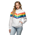Trainingsjasje Vintage Rainbow Festival Vrouw