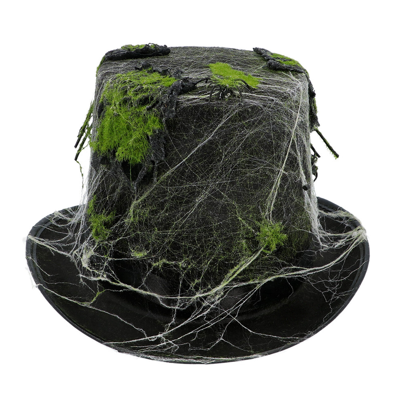 Op deze afbeelding zie je een Accessoires, van het merk Boland. Donker Moeras Hoed Met Spinrag