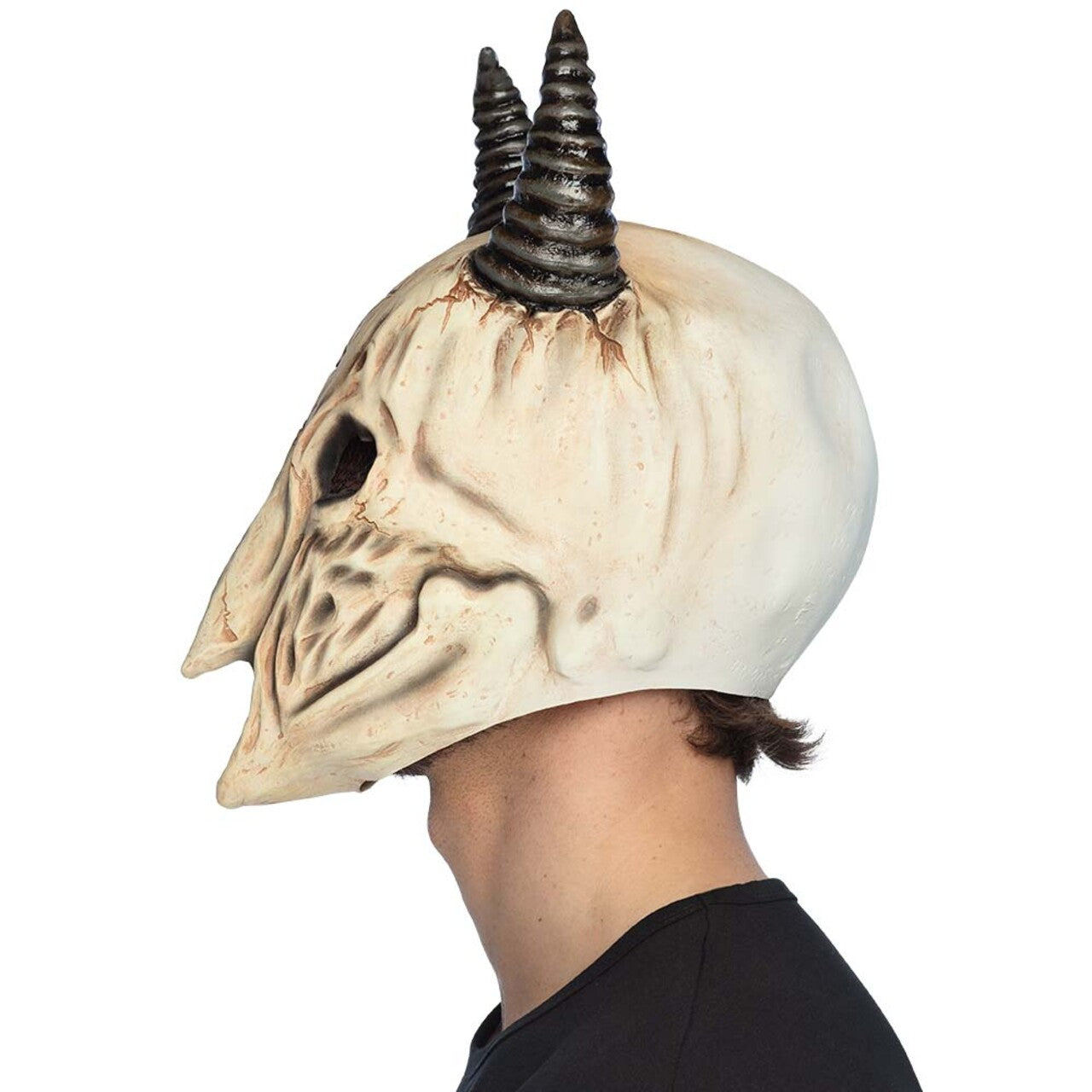 Op deze afbeelding zie je een Accessoires, van het merk Boland. Masker Satanische Ram Schedel