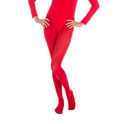 Op deze afbeelding zie je een Accessoires, van het merk Chaks. Panty Ondoorzichtig 60den Rood