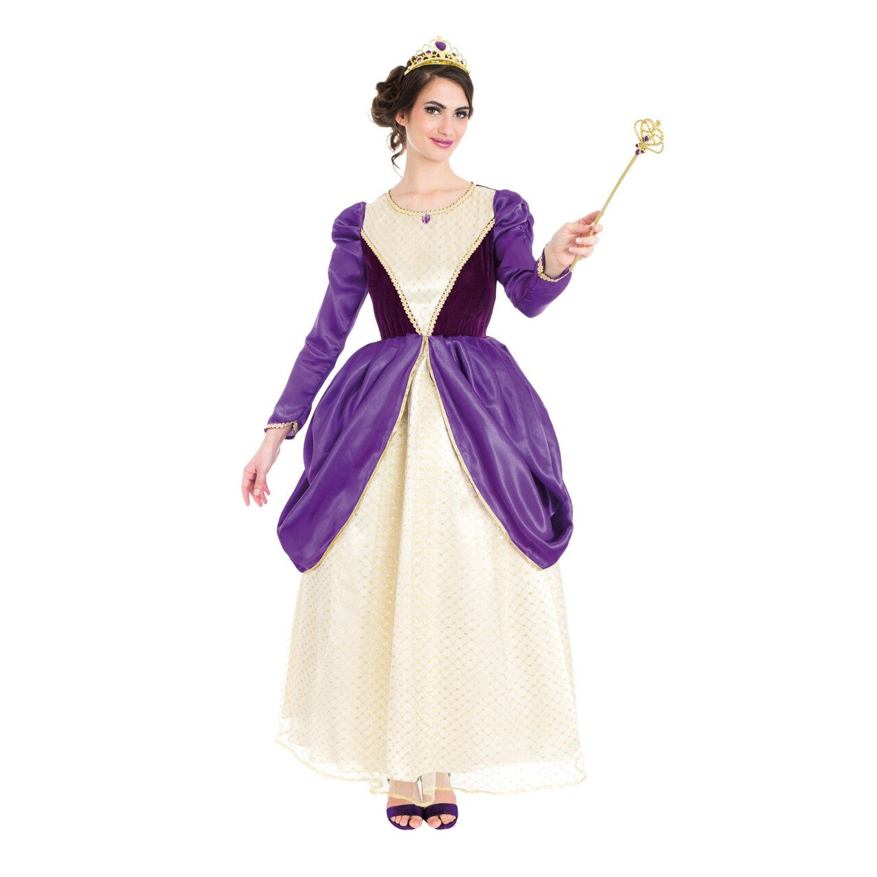 Op deze afbeelding zie je een Kostuums, van het merk Chaks. Middeleeuwse Prinses Fijne Phileine Vrouw Kostuum