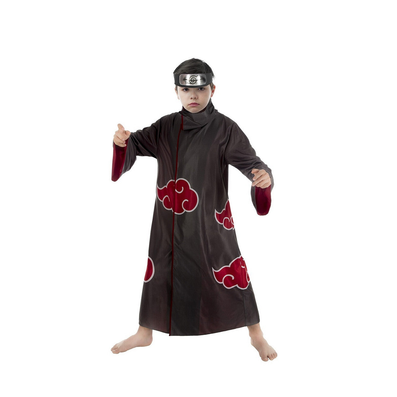 Op deze afbeelding zie je een Kostuums, van het merk Chaks. Slechterik Itachi Naruto Jongen Kostuum