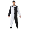 Jack Pierrot Zwart Wit Kostuum