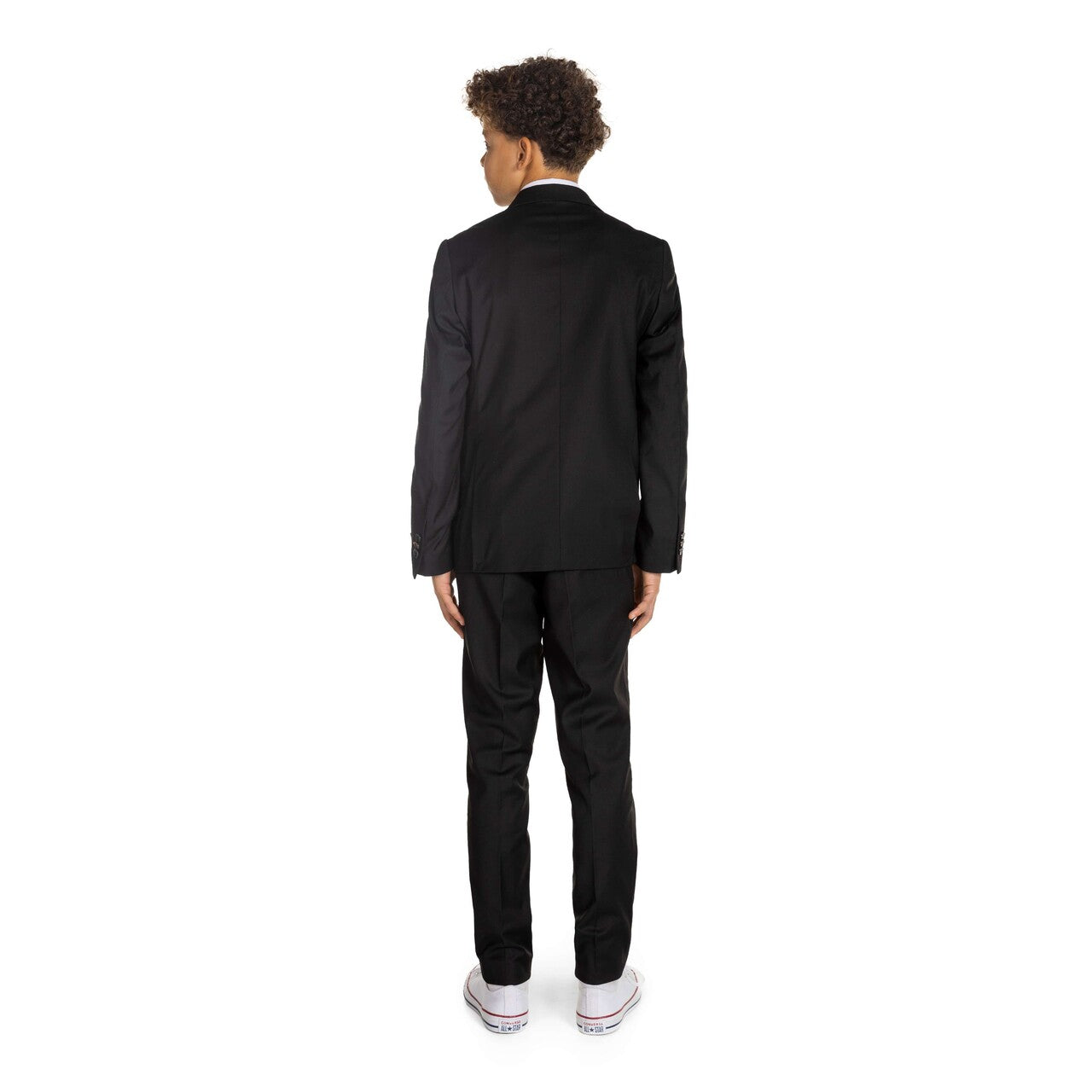 Op deze afbeelding zie je een Kostuums, van het merk Opposuits. Teen Boys Daily Deep Black Jongen Kostuum