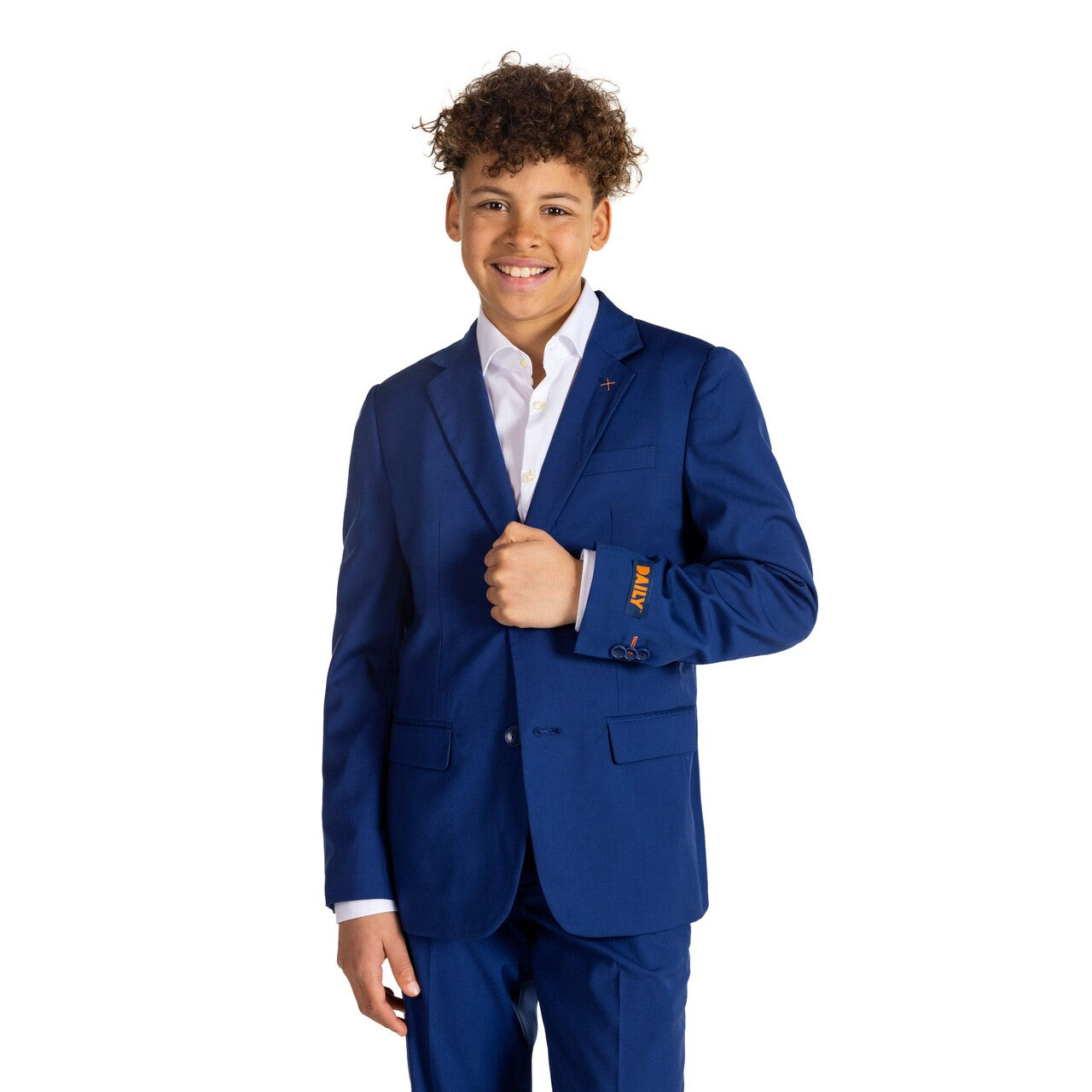 Op deze afbeelding zie je een Kostuums, van het merk Opposuits. Teen Boys Daily Dark Blue Jongen Kostuum