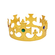 Op deze afbeelding zie je een Accessoires, van het merk Funidelia. Verstelbare Gouden Kroon Kind En Volwassene