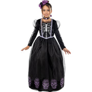 Op deze afbeelding zie je een Kostuums, van het merk Funidelia. Catrina Day Of The Dead Meisje Kostuum