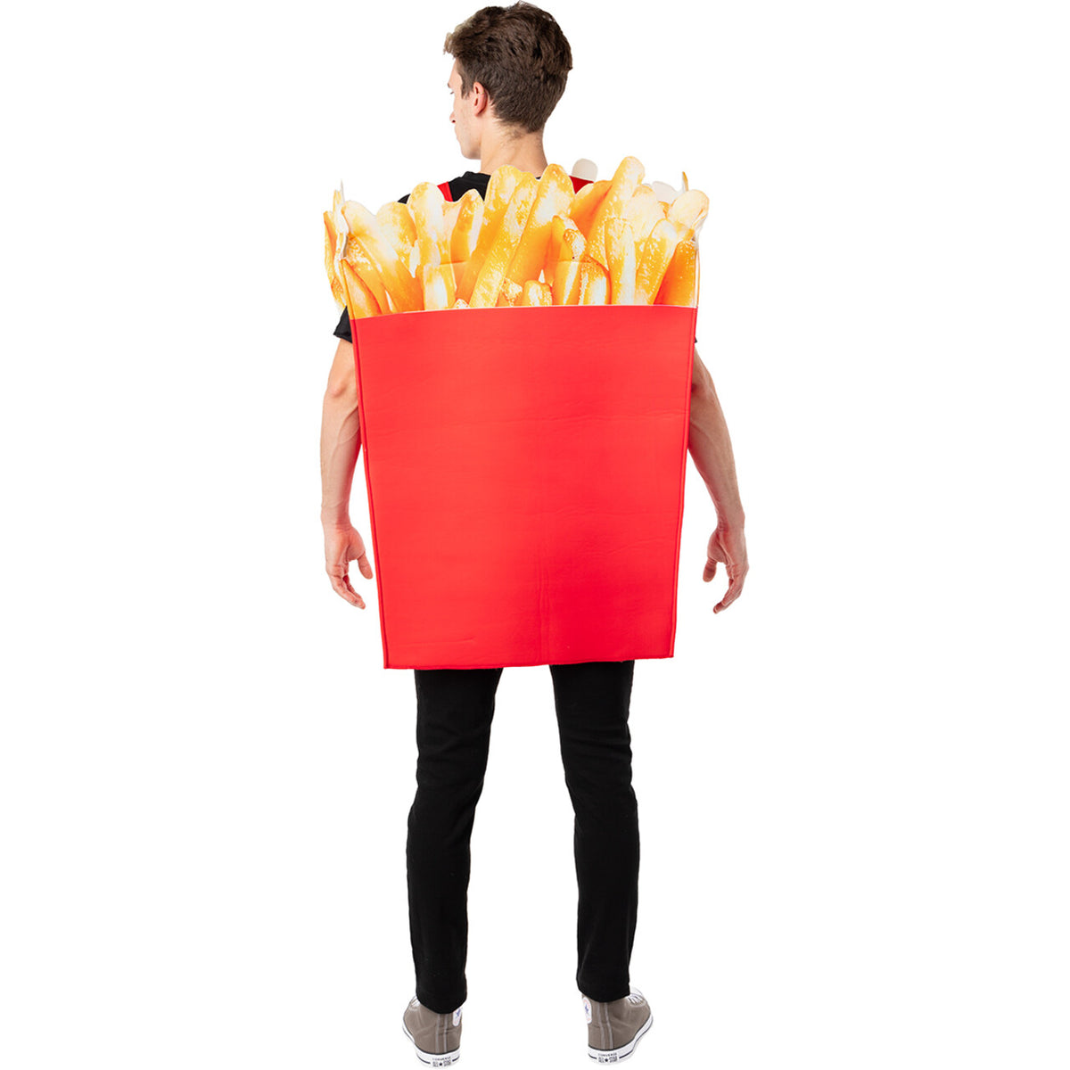 Op deze afbeelding zie je een Kostuums, van het merk Funidelia. French Fries Unisex Kostuum