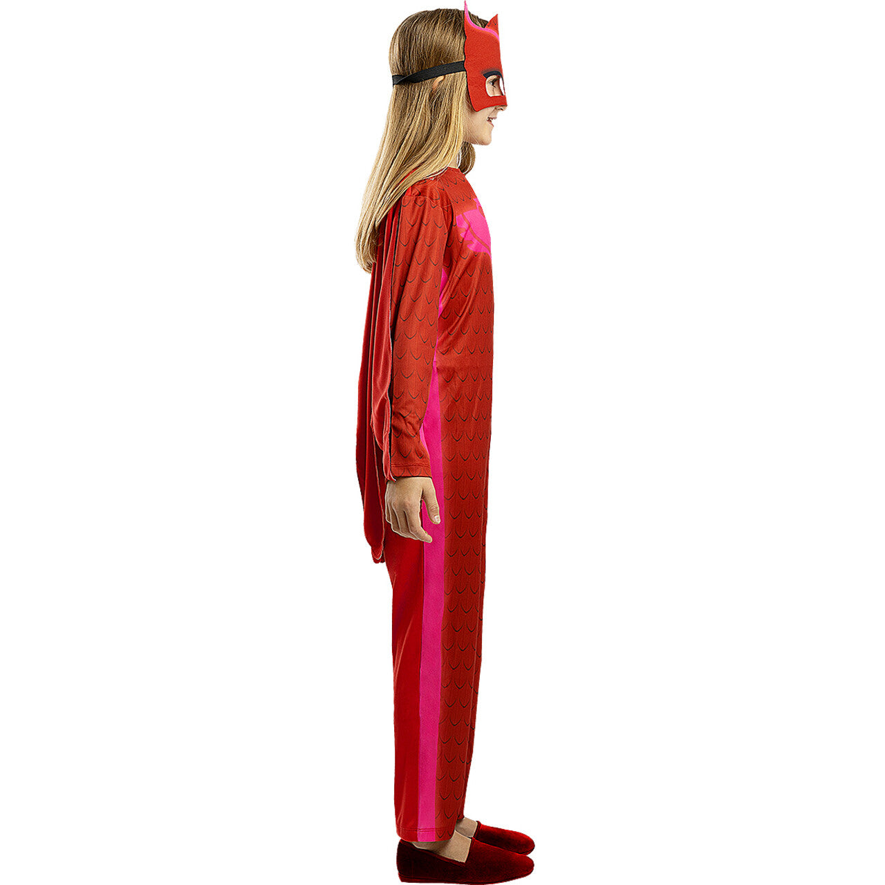Op deze afbeelding zie je een Kostuums, van het merk Funidelia. Pj Masks™ Roze Uil Kind Meisje Kostuum
