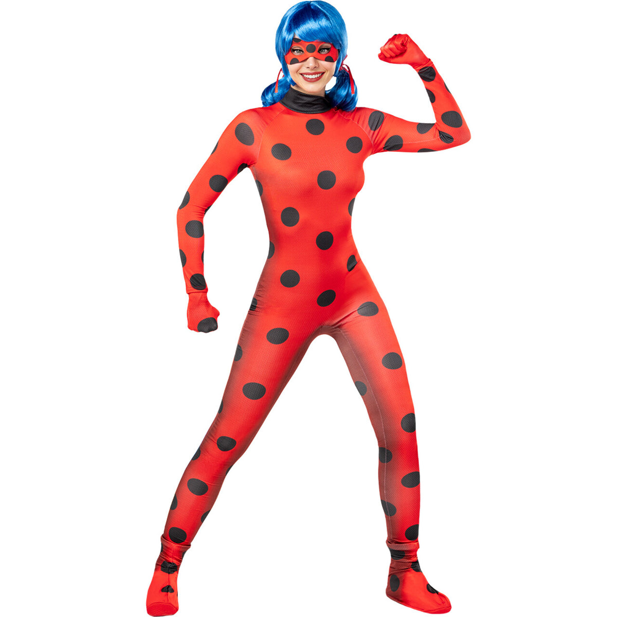 Op deze afbeelding zie je een Kostuums, van het merk Funidelia. Miraculous Ladybug™ Vrouw Kostuum