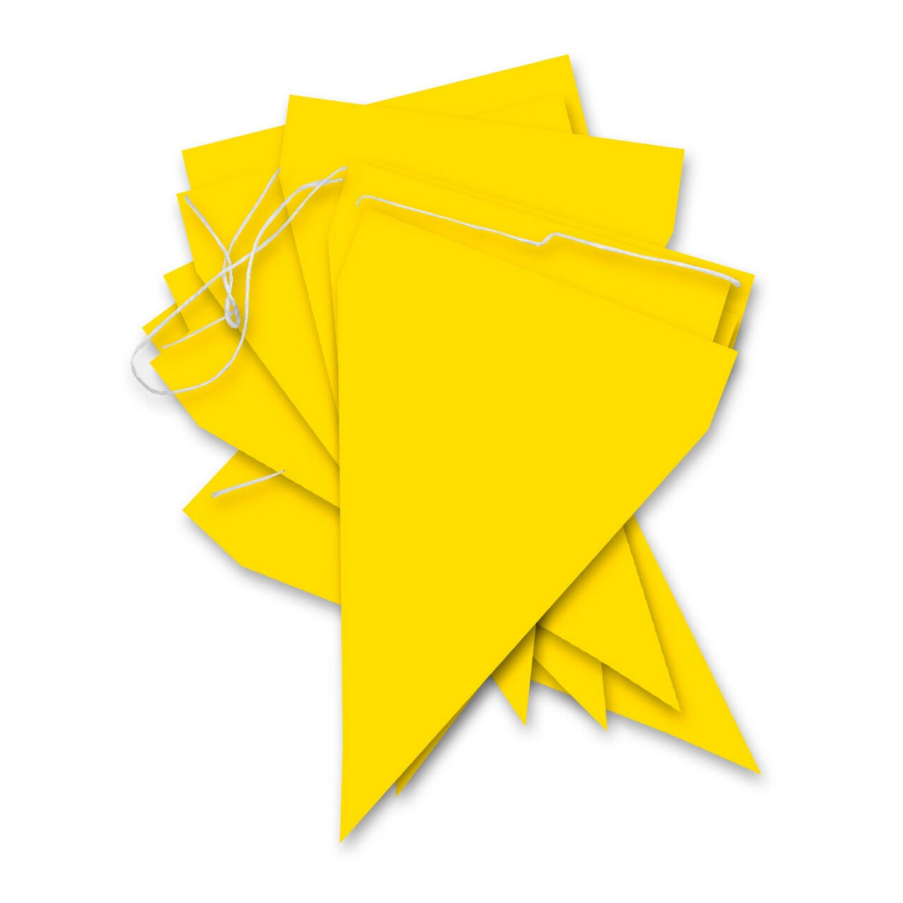 Op deze afbeelding zie je een Decoratie, van het merk Funidelia. In Het Zonnetje Gezet Vlaggenlijn 9 Wimpels 3 Meter