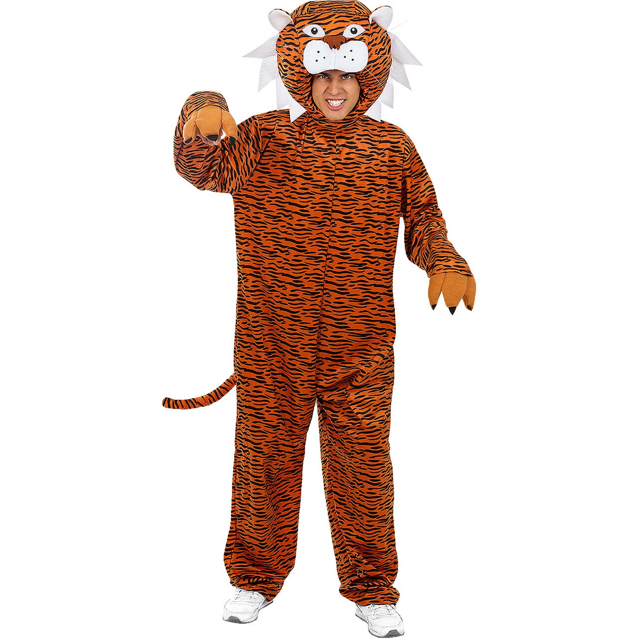 Op deze afbeelding zie je een Kostuums, van het merk Funidelia. Tigerlicious Onesie Kostuum