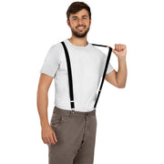 Op deze afbeelding zie je een Accessoires, van het merk Funidelia. Bretels Zwart Verstelbaar